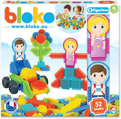 Bloko Bristles Block Bricks Family for 1 - 6 Years 50pcs