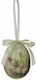 Inart Oster Ei Kunststoff Gelb 6x4x4cm Set 12St...