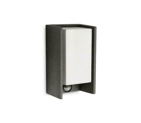 Philips Стенен Външен Плафон E27 IP44 21.2x11.8εκ.