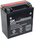 Motorradbatterie YTX20CH-BS mit Kapazität 18Ah