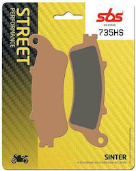 SBS Motorcycle Brake Pads Honda CBR 1100XX 97'-07' / XLV 1000 VARADERO 99'-06' / VFR 800 V-TEC 02'-05' for Kawasaki Vulcan Yamaha TT