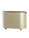 Comex 70504D Металик Дървени Товарни Колички 59x35x43см Бежов