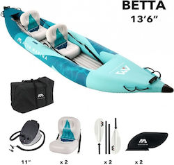Aqua Marina Betta 15674 Inflatable Sea Kayak 2 People Blue