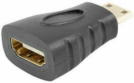 Lanberg AD-0037-BK Μετατροπέας mini HDMI male σε HDMI female 1τμχ