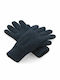 Beechfield Men's Knitted Gloves Navy Blue