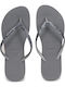 Slim Glitter II Women's Flip Flops Silver