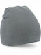 B44 Knitted Beanie Cap Graphite