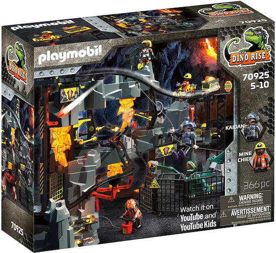 Playmobil Dino Rise Dino Mine pentru 5-10 ani