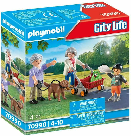 Playmobil Живот в града Дядо и Баба с Внуче за 4-10 години