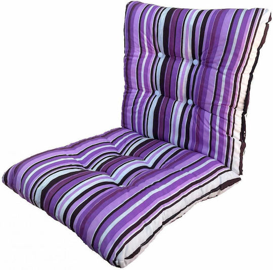Linea Home Violet Καρέκλας Κήπου Μωβ 50x100εκ.