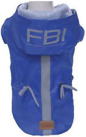 Croci Vancouver FBI Αδιάβροχο Μπουφάν Σκύλου Μπλε 50cm