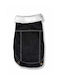 Glee Black Waterproof Dog Coat with 25cm Back Length