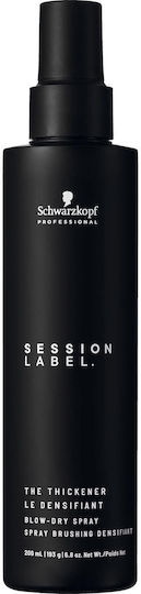 Schwarzkopf Session Label The Thickener Hair Spray 200ml