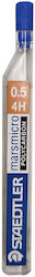 Staedtler 12 Pencil Leads Mars Micro Carbon Thickness 0.5mm Type 4H