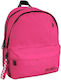 Must Team Monochrome Doppelter Schulranzen Rucksack für Junior High-High School mit Flaschenhalter Rosa 25lt 32 x 19 x 42cm