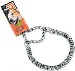 My Pet Choke Collar Chain in Silver Color 40cm