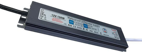 Geyer Τροφοδοτικό LED Στεγανό IP67 Ισχύος 150W με Τάση Εξόδου 12V