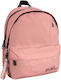Must Team Monochrome Schulranzen Rucksack Junior High-High School Somon mit Flaschenhalter 25Liter