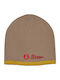 Beanie Unisex Σκούφος Πλεκτός σε Μπεζ χρώμα