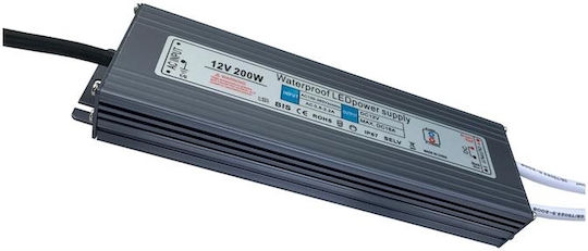 Geyer LED Power Supply Waterproof IP67 Power 200W with Output Voltage 24V