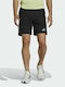 Adidas Own The Run Αθλητική Ανδρική Βερμούδα με Σχέδια Black / Reflective Silver