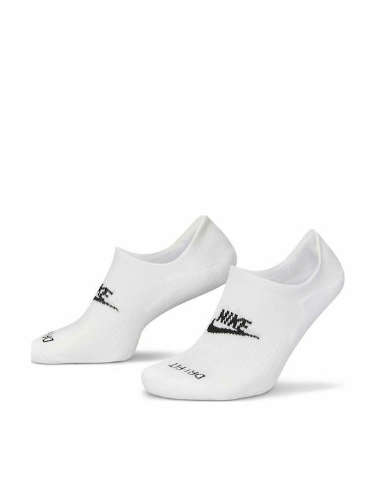 Nike Everyday Plus Cushioned Αθλητικές Κάλτσες Λευκές 3 Ζεύγη
