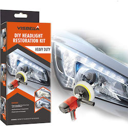 Visbella DIY Headlight Restoration Σετ Επαναφοράς και Ξεθαμπώματος Φαναριών Αυτοκινήτου