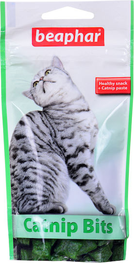 Beaphar Catnip Bits Katzenleckerlis mit Katzenminze für Erwachsene Katzen 35gr