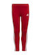 Kinder Leggings Sport Lang Rot Essentials