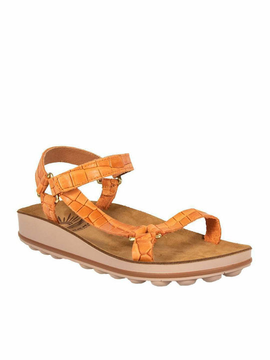 SUNNY SANDALEN BELINDA-24 ANATOMISCHE SANDALEN ORANGE