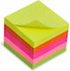 Salko Paper Sticky Note Pads in Cube 700 Sheets 9x9pcs