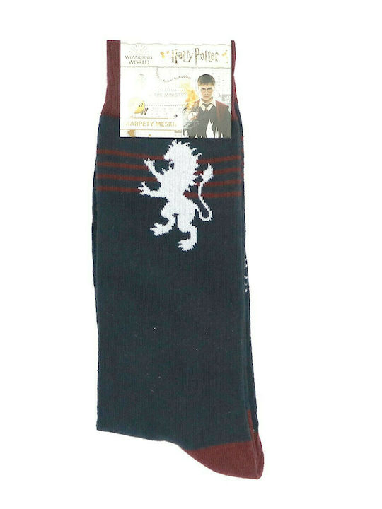 Warner Bros Harry Potter Bărbați Șosete cu Model Albastru închis 1Pachet Warner Bros Harry Potter Bărbați Șosete cu Model Albastru închis 1Pachet