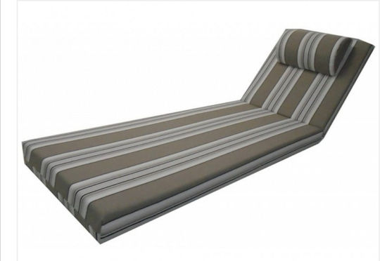 Strom Eco Ξαπλώστρας Μπεζ 196x60εκ.