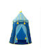 Blue Toys Παιδική Σκηνή Κάστρο Pop Up Μπλε