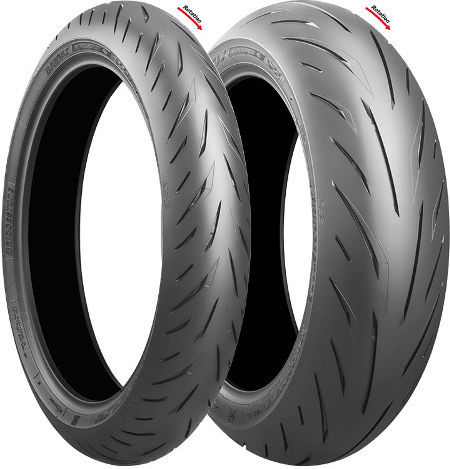 Bridgestone Battlax Hypersport S22 120/70ZR17 58W Pe Șosea Anvelopă Pentru Motocicletă Partea Din Față