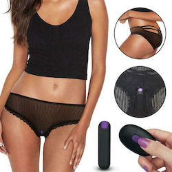 Lovetoy iJoy Remote Vibrating Panty Vibrator for Couples with Remote Control LV770201 Black