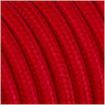 Evivak Fabric Cable 2x0.75mm² Red 701055