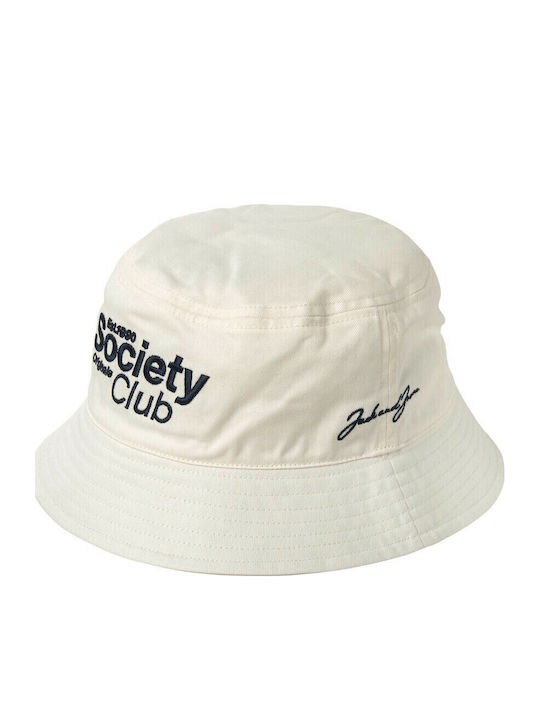 Jack & Jones Fabric Hat Bucket White