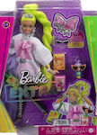Barbie Κούκλα Extra Neon Green για 3+ Ετών
