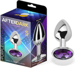 LateToBed Afterdark Purple Amethyst Dop Anal Mici Argintie 7cm LateToBed Afterdark Purple Amethyst Dop Anal Mici Argintie 7cm