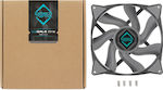 Iceberg Thermal IceGALE Xtra Case Fan 140mm με Σύνδεση 4-Pin PWM Γκρι