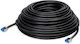 Lancom S/FTP Cat.6a Gigabit Network Cable Ethernet 30m Black
