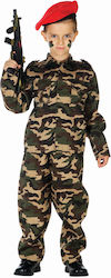 Kids Carnival Costume Soldier