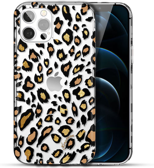 Kingxbar Wild Back Cover Σιλικόνης 1.5mm Leopard (iPhone 13)