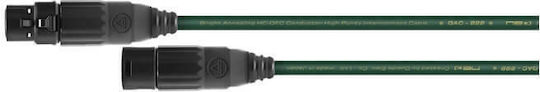 Oyaide QAC-222 XLR male to XLR female 3m Cable Green