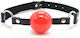 Fetish Addict Ball Gag Knebel Black / Red
