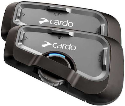 Cardo Freecom 2X Ενδοεπικοινωνία Διπλή για Κράνος Μηχανής με Bluetooth