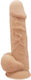 SilexD Model 4 Glass Dildo with Balls and Suction Cup Flesh 21.5cm