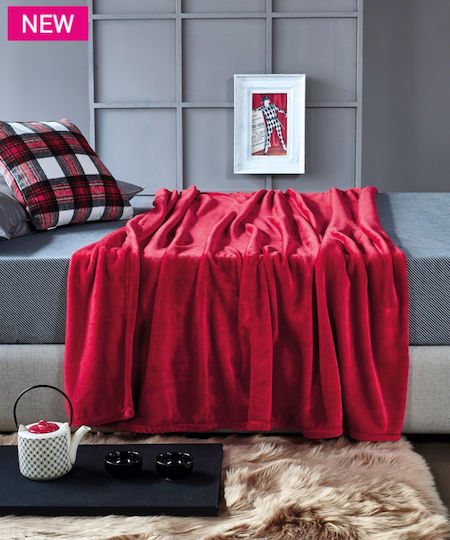 Kentia Ivan Fleece Blanket Super Double 230x230cm