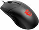 MSI Clutch GM41 Lightweight V2 RGB Gaming Mouse 6400 DPI Black